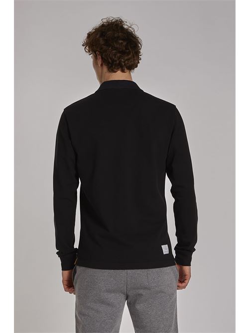 MAN POLO L/S PIQUET STRETCH LA MARTINA | CCMP03-PK001/09999